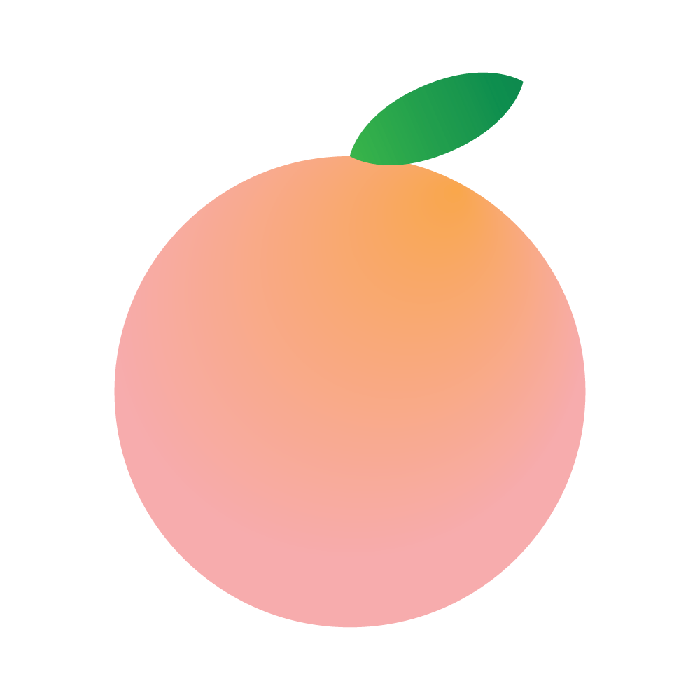 An illustration of a peach.
