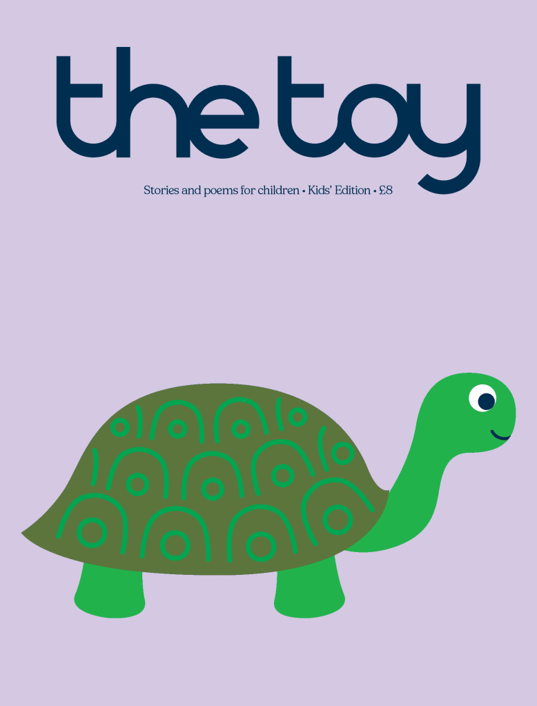 The Toy magazine cover with a tortoise illustration